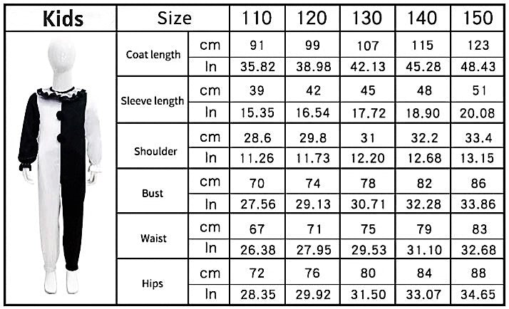 art the clown, horror, halloween, costume, kids